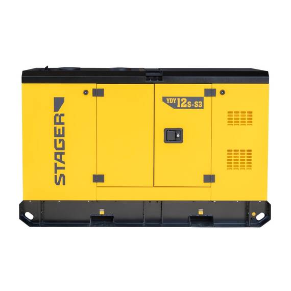 Stager YDY12S-S3 Generator insonorizat dual 12kVA, 16A, 1500rpm, trifazat, diesel - 5- Roveli