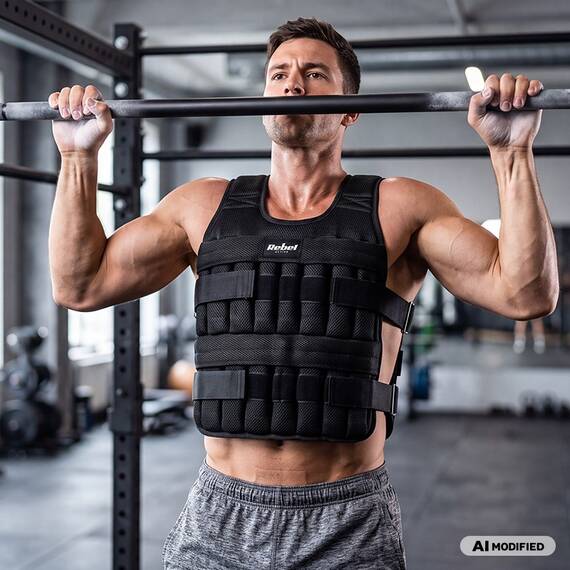 VESTA GREUTATI REGLABILE 30KG REBEL ACTIVE - 7- Roveli