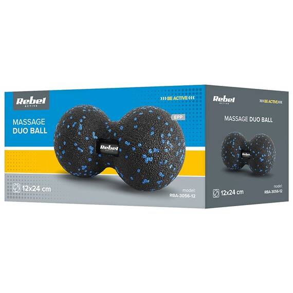 MINGE DUOBALL MASAJ EPP 12CM REBEL ACTIVE - 4- Roveli