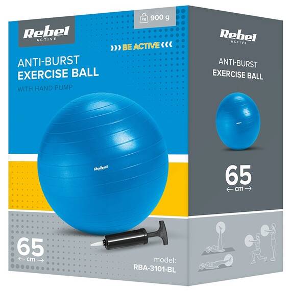 MINGE MEDICINALA 65CM CU POMPA REBEL ACTIVE - 5- Roveli