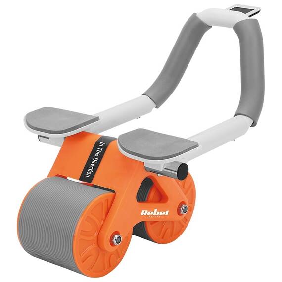 ROATA ABDOMINALA CRONOMENTRU AB WHEEL PORTOCALIE REBEL - 3- Roveli