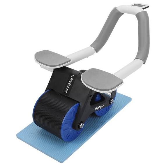 ROATA ABDOMINALA CRONOMETRU AB WHEEL ALBASTRU REBEL ACT - 4- Roveli