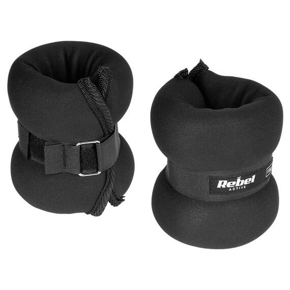SET 2 GREUTATI INCHEIETURA 2X1KG REBEL ACTIVE - 3- Roveli