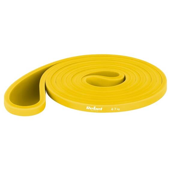 SET 4 BENZI ELASTICE LATEX POWER BAND 4-32KG REBELACTIV - 4- Roveli