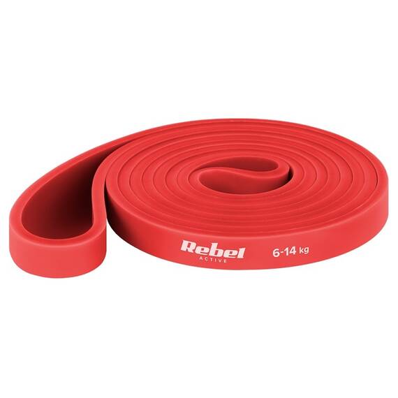 SET 4 BENZI ELASTICE LATEX POWER BAND 4-32KG REBELACTIV - 5- Roveli