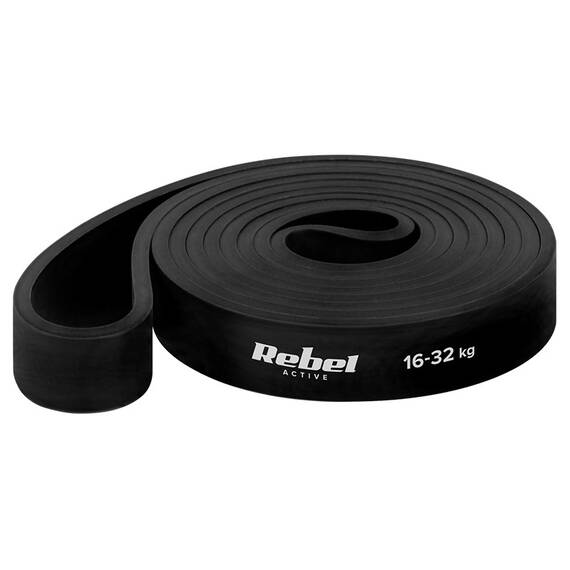 SET 4 BENZI ELASTICE LATEX POWER BAND 4-32KG REBELACTIV - 6- Roveli