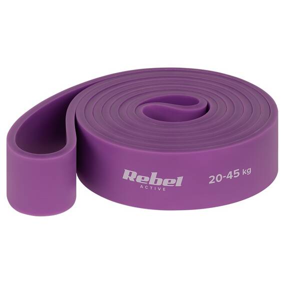 SET 4 BENZI ELASTICE LATEX POWER BAND 4-32KG REBELACTIV - 7- Roveli