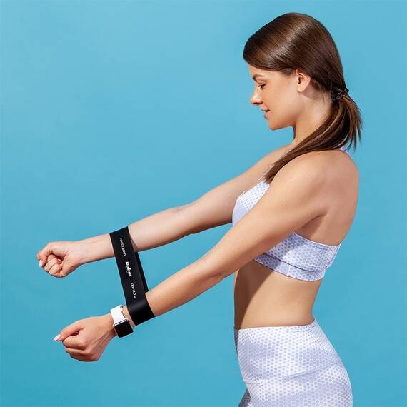 SET 5 BENZI ELASTICE LATEX MINI BAND 2-18KG REBEL ACTIV - 9- Roveli