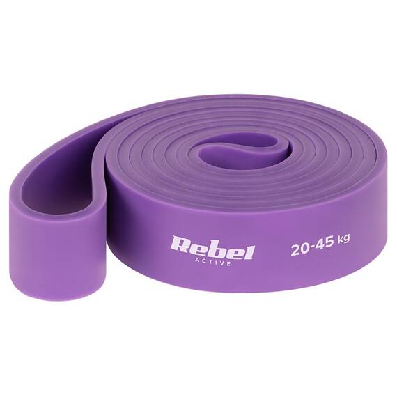 SET 5 BENZI ELASTICE TPE POWER BAND 4-55KG REBEL ACTIVE - 8- Roveli