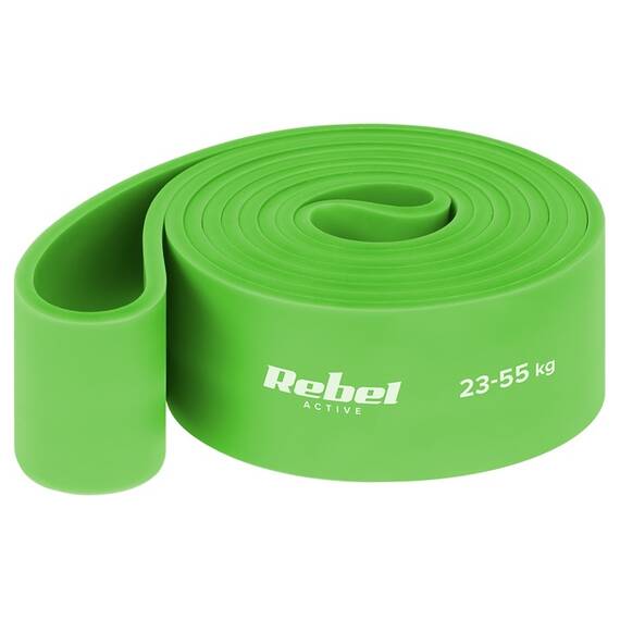 SET 5 BENZI ELASTICE TPE POWER BAND 4-55KG REBEL ACTIVE - 9- Roveli