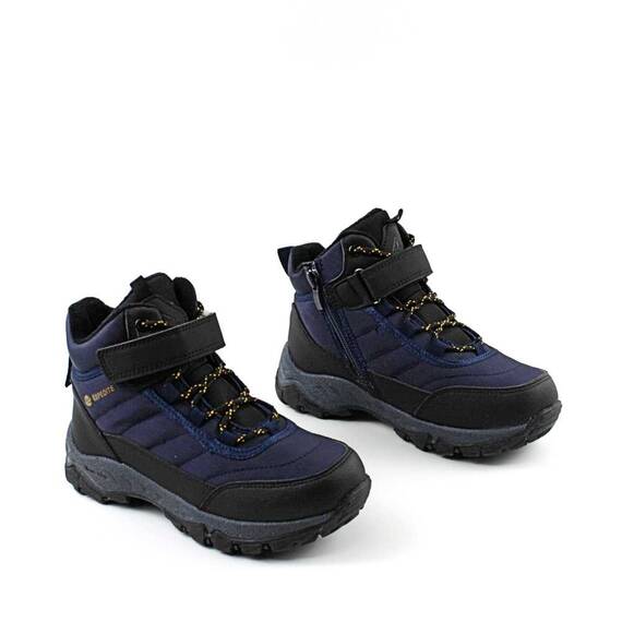 Ghete copii , imblanite ,impermeabile cu talpa antiaderenta C40205-1-NAVY, Culoare (12): Bleumarin, Marime (12): 37 - 2- Roveli