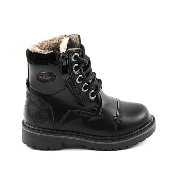 Ghete imblanite pentru copii , usoare si comode 885-1-BLACK, Culoare (12): Negru, Marime (12): 25 - 3- Roveli