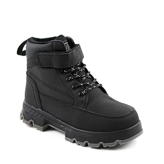 Bocanci impermeabili pentru copii , cu talpa antiaderenta C40319-BLACK, Culoare (12): Negru, Marime (12): 36 - - Roveli
