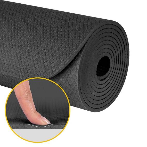 SALTEA 183X61CM GROSIME 0.4CM NEGRU REBEL ACTIVE - 5- Roveli