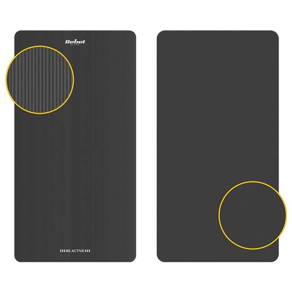 SALTEA 190X100CM GROSIME 1.5CM NEGRU REBEL ACTIVE - 4- Roveli