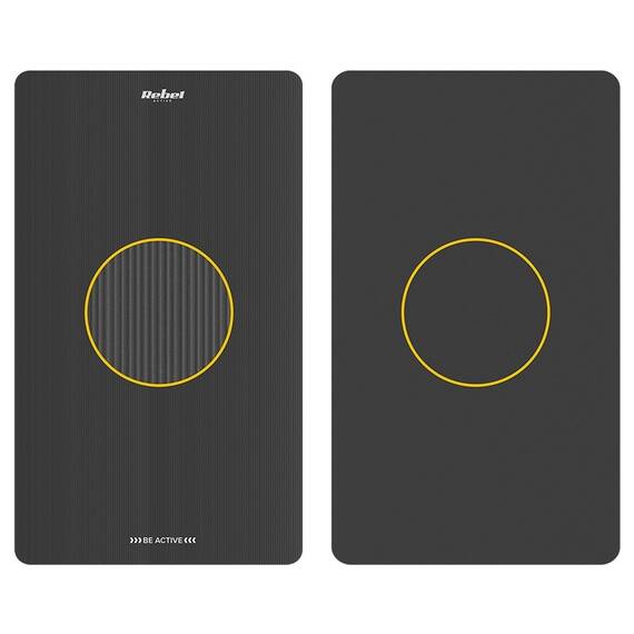 SALTEA 190X115CM GROSIME 2CM NEGRU REBEL ACTIVE - 4- Roveli