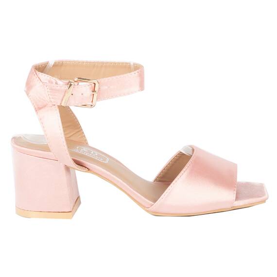 Sandale dama satinate HD-92-PINK, Culoare (12): Roz, Marime (12): 38 - 4- Roveli