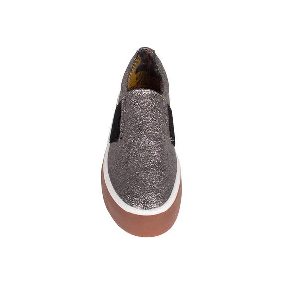 Espadrile dama casual cu talpa groasa K1721105-P, Culoare (12): Argintiu, Marime (12): 38 - 3- Roveli