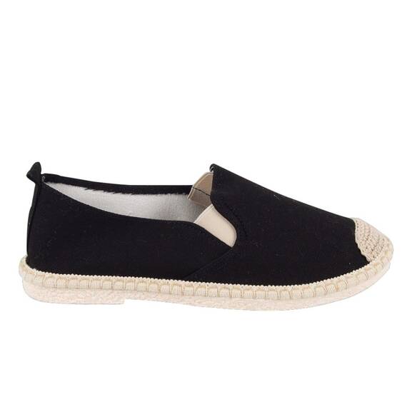 Espadrile de dama A-003-NEGRU, Culoare (12): Negru, Marime (12): 39 - 4- Roveli