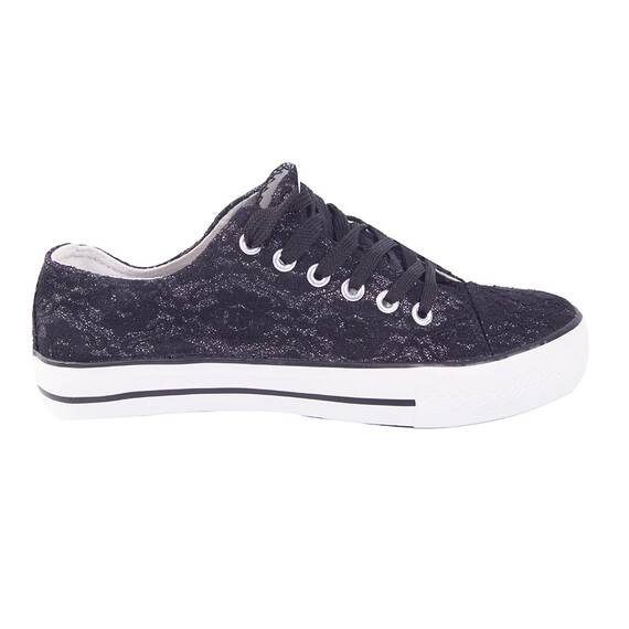Tenisi dama imprimeu negru RL-21-BLACK, Culoare (12): Negru, Marime (12): 39 - - Roveli
