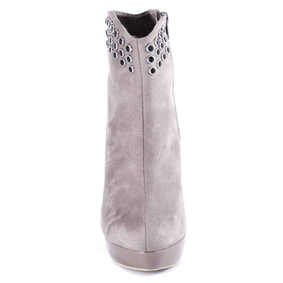 Botine taupe cu platforma 92251TS, Culoare (12): Taupe, Marime (12): 39 - 4- Roveli