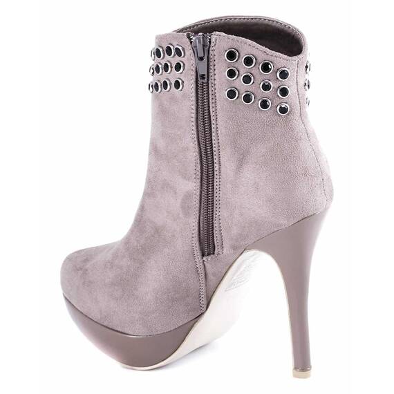 Botine taupe cu platforma 92251TS, Culoare (12): Taupe, Marime (12): 39 - 2- Roveli