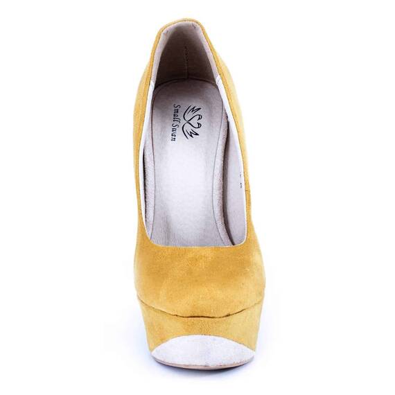 Pantofi cu platforma S080-1E - Yellow, Culoare (12): Galben, Marime (12): 40 - 3- Roveli