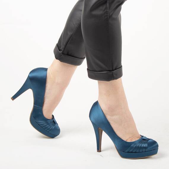 Pantofi de dama eleganti A01-6-BLUE, Culoare (12): Albastru, Marime (12): 35 - 3- Roveli