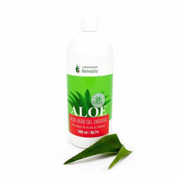 Aloe Vera Gel 1000 ml Laboratoarele Remedia - - Roveli
