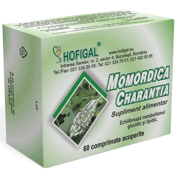 Momordica Charantia 60 comprimate Hofigal - - Roveli