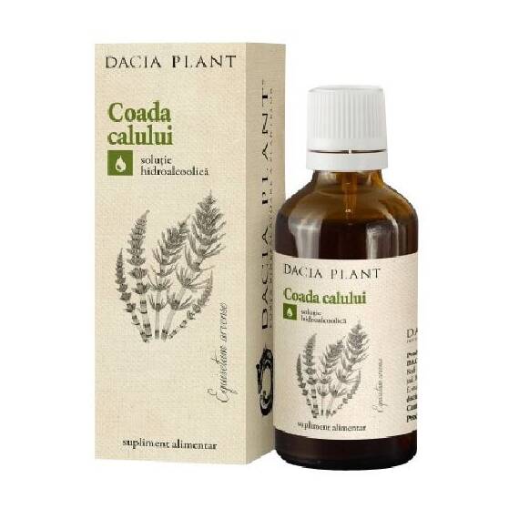 Tinctura de Coada Calului 50 ml Dacia Plant - - Roveli