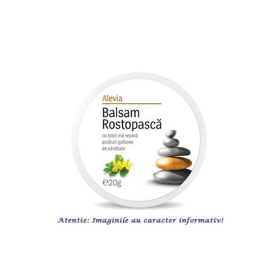 Balsam de Rostopasca 20 g Alevia - - Roveli