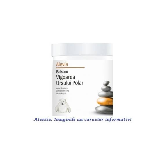 Balsam Vigoarea Ursului Polar 250 g Alevia - - Roveli