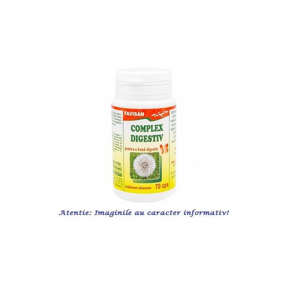 Complex Digestiv 70 capsule Favisan - - Roveli