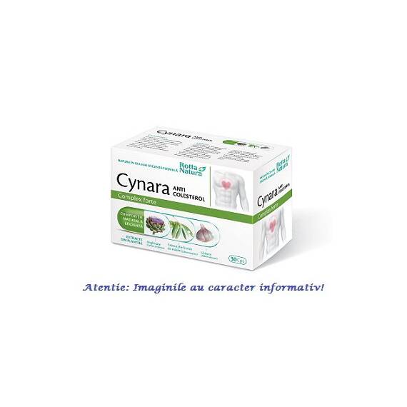 Cynara Anti Colesterol 30 capsule Rotta Natura - - Roveli
