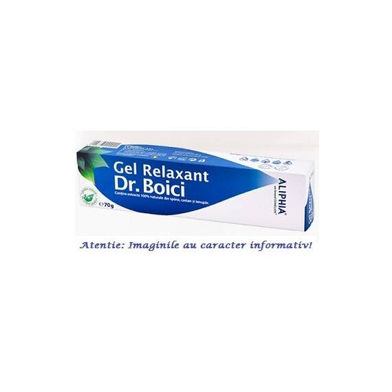 Gel Relaxant Dr. Boici 70 g Aliphia Exhelios - - Roveli