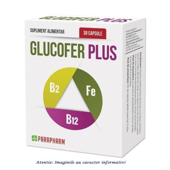 Glucofer Plus 30 capsule Parapharm - - Roveli