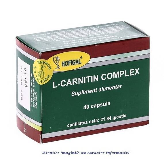 L-Carnitin Complex 40 capsule Hofigal - - Roveli