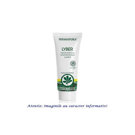 Lyber Crema Activa cu Untul Pamantului si Petrol 250 ml VivaNatura - - Roveli