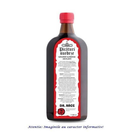 Picaturi Suedeze 250 ml Dr. Racz - - Roveli