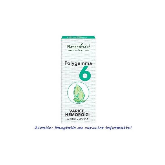 Polygemma 6 Varice, Hemoroizi 50 ml PlantExtrakt - - Roveli
