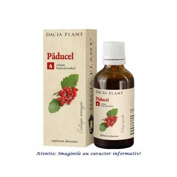 Tinctura de Paducel 50 ml Dacia Plant - - Roveli