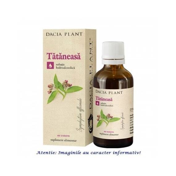 Tinctura de Tataneasa 50 ml Dacia Plant - - Roveli