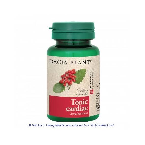 Tonic Cardiac 60 comprimate Dacia Plant - - Roveli