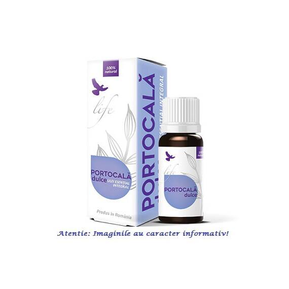Ulei Esential Integral de Portocala Dulce 10 ml Bionovativ Life - - Roveli