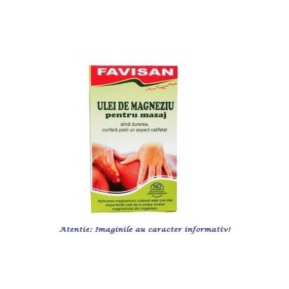 Ulei de Magneziu pentru Masaj 125 ml Favisan - - Roveli