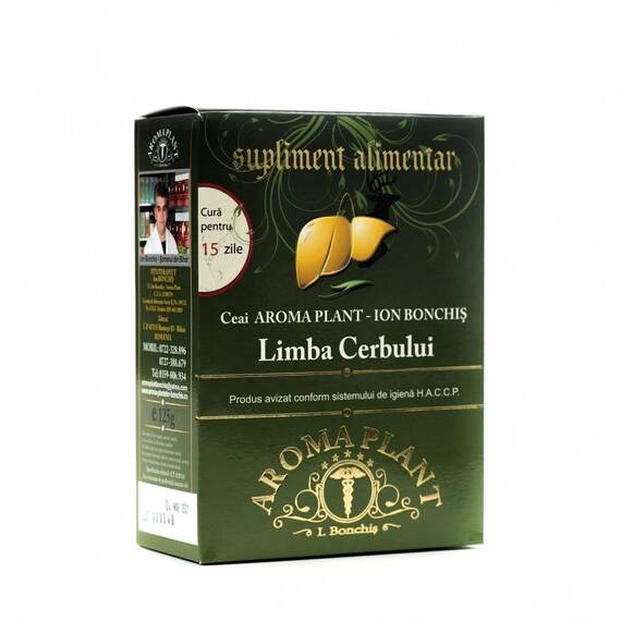 Ceai Limba Cerbului 125 g Aroma Plant Bonchis - - Roveli