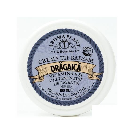 Crema Tip Balsam cu Dragaica 100 ml Aroma Plant Bonchis - - Roveli