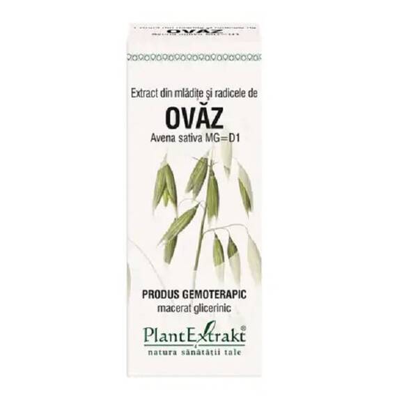 Extract din Mladite si Radicele de Ovaz 50 ml PlantExtrakt - - Roveli