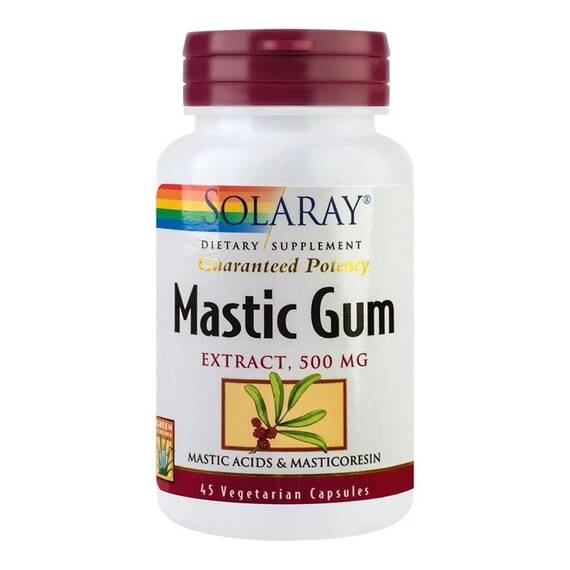 Mastic Gum 500 mg 45 capsule Solaray Secom - - Roveli